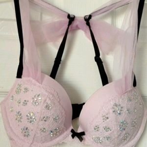 Victoria rhinestone bra